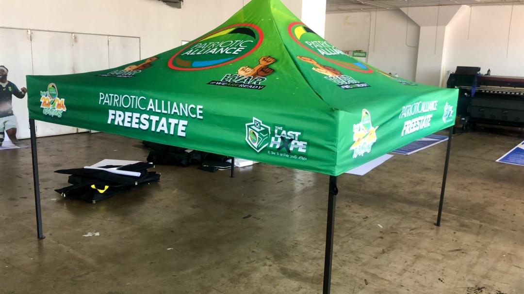 Steel Branded Gazebo
